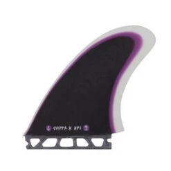 Ailerons Surf Captain Fin Chippa + Neal Purchase Twin Purple