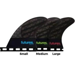 Ailerons Surf Futures Fins Arrières Quad Blackstix