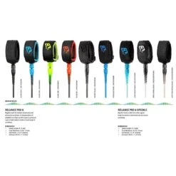 Leash Surf Creatures Of Leisure Relliance Pro - Cyan / Speckle / Black - 6'0" / 183 Cm -Quiksilver Surf Boutique 4b2359e9d7dea622a2176b67c824595315b4fc91 E22CREAWAT85187 CRTR0075871 2