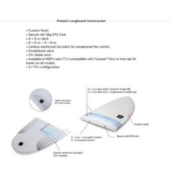 Board De Surf Nsp NSP Protech Long - White Tint -Quiksilver Surf Boutique 72c28090a276076930ea30379a5c8da3a719a60d E22NSPWAT70577 3