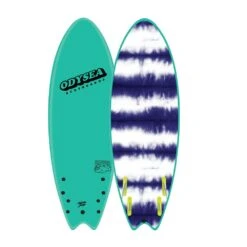 Board De Surf Catch Surf Odysea Skipper - Quad Emer Ald Green