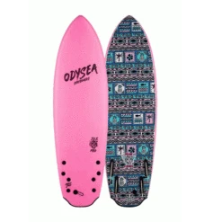 Board De Surf Catch Surf Jamie O'Brien 52 Tri Quad - Hot Pink - 5'2" / 157 Cm