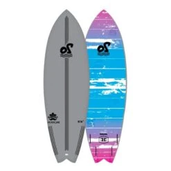 Board De Surf Ocean Storm Performance Sanchez - Grey - 5'10" / 178 Cm