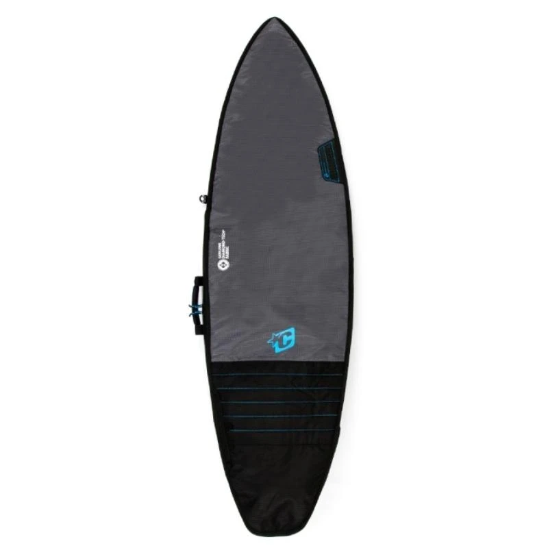 Housse Surf Creatures Of Leisure Day Use DT2.0 Shortboard - Black / Cyan - 6'7 / 201 Cm 1 Housse Surf Creatures Of Leisure Day Use DT2.0 Shortboard - Black / Cyan - 6'7 / 201 Cm
