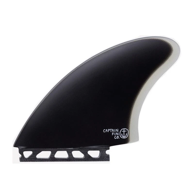 Ailerons Surf Captain Fin Captain Twin Keel Fiber Glass - Black - 2 Dérives 1 Ailerons Surf Captain Fin Captain Twin Keel Fiber Glass - Black - 2 Dérives